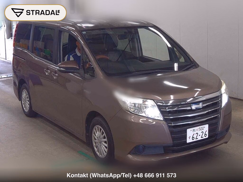 TOYOTA NOAH HYBRID X 2014, aukcja z Japonii, zdjęcie 1