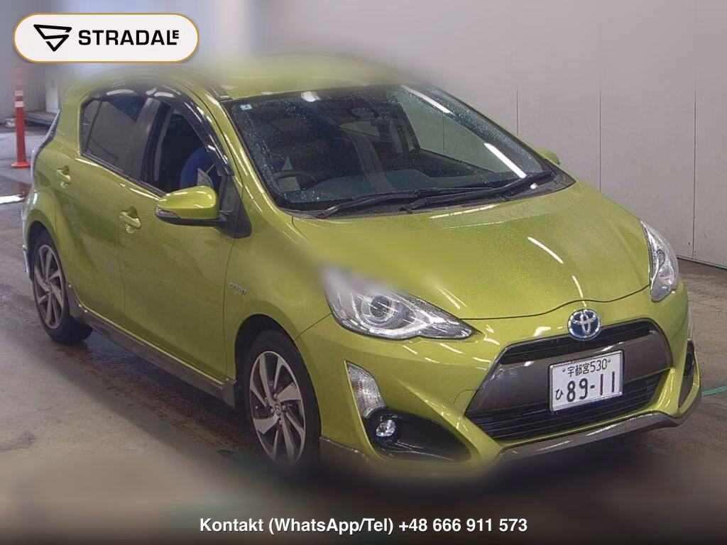 TOYOTA AQUA X-URBAN SMART ENTRY PACKAGE 2017, aukcja z Japonii, zdjęcie 1
