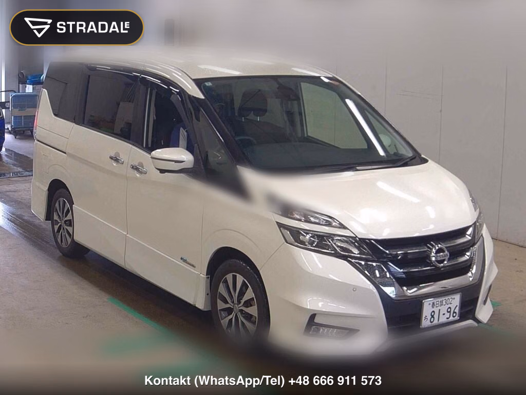 NISSAN SERENA 5D HIGHWAY STAR G 2018, aukcja z Japonii, zdjęcie 1