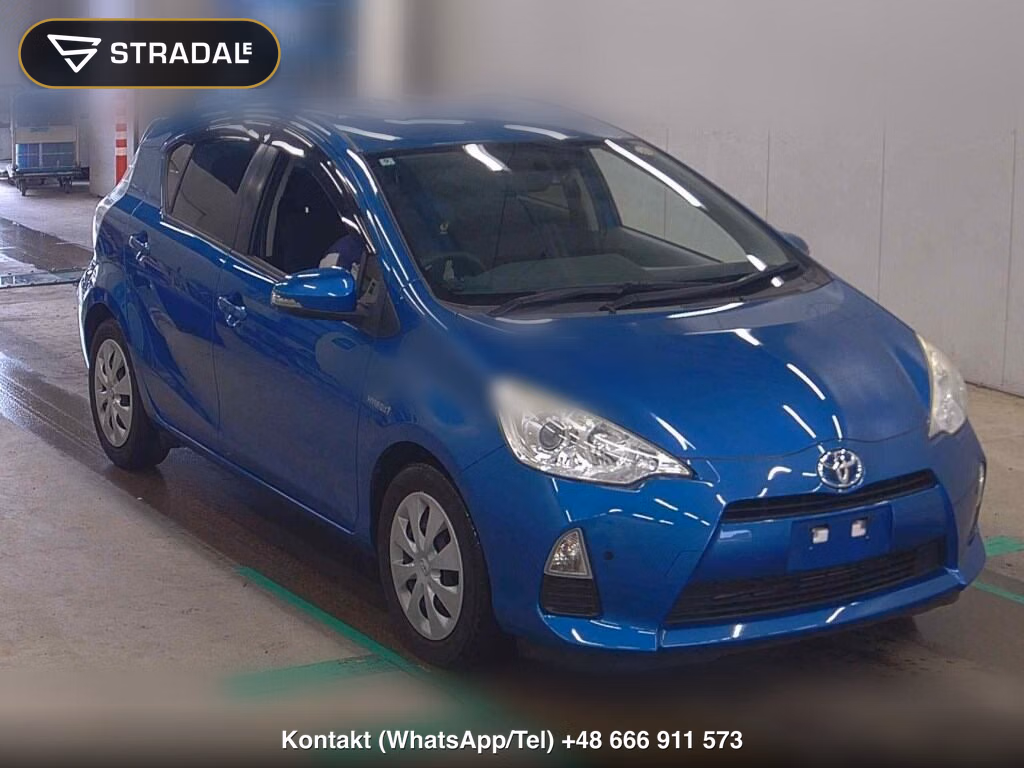 TOYOTA AQUA S 2012, aukcja z Japonii, zdjęcie 1