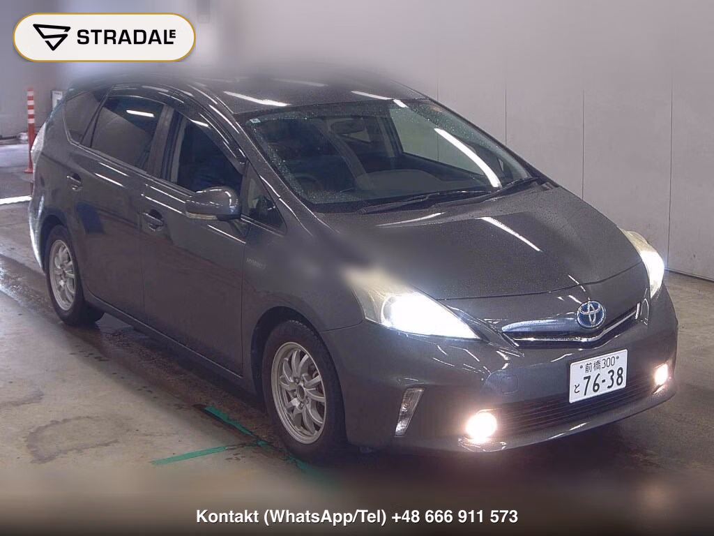 TOYOTA PRIUS ALPHA S 2012, aukcja z Japonii, zdjęcie 1