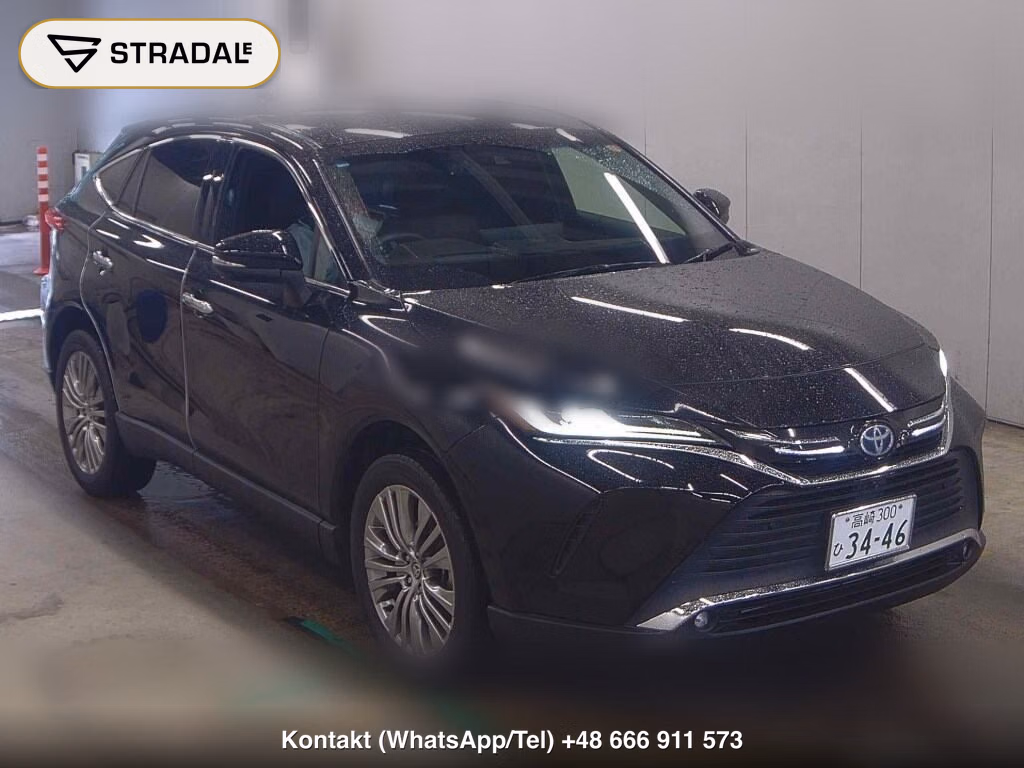 TOYOTA HARRIER HYBRID Z LEATHER PACKAGE 2022, aukcja z Japonii, zdjęcie 1