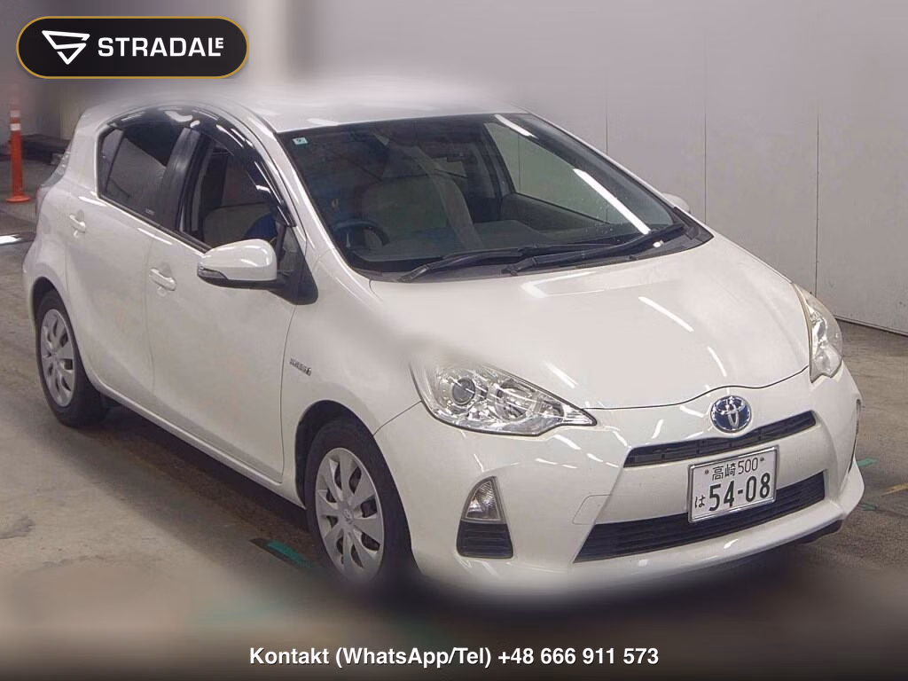 TOYOTA AQUA S 2013, aukcja z Japonii, zdjęcie 1