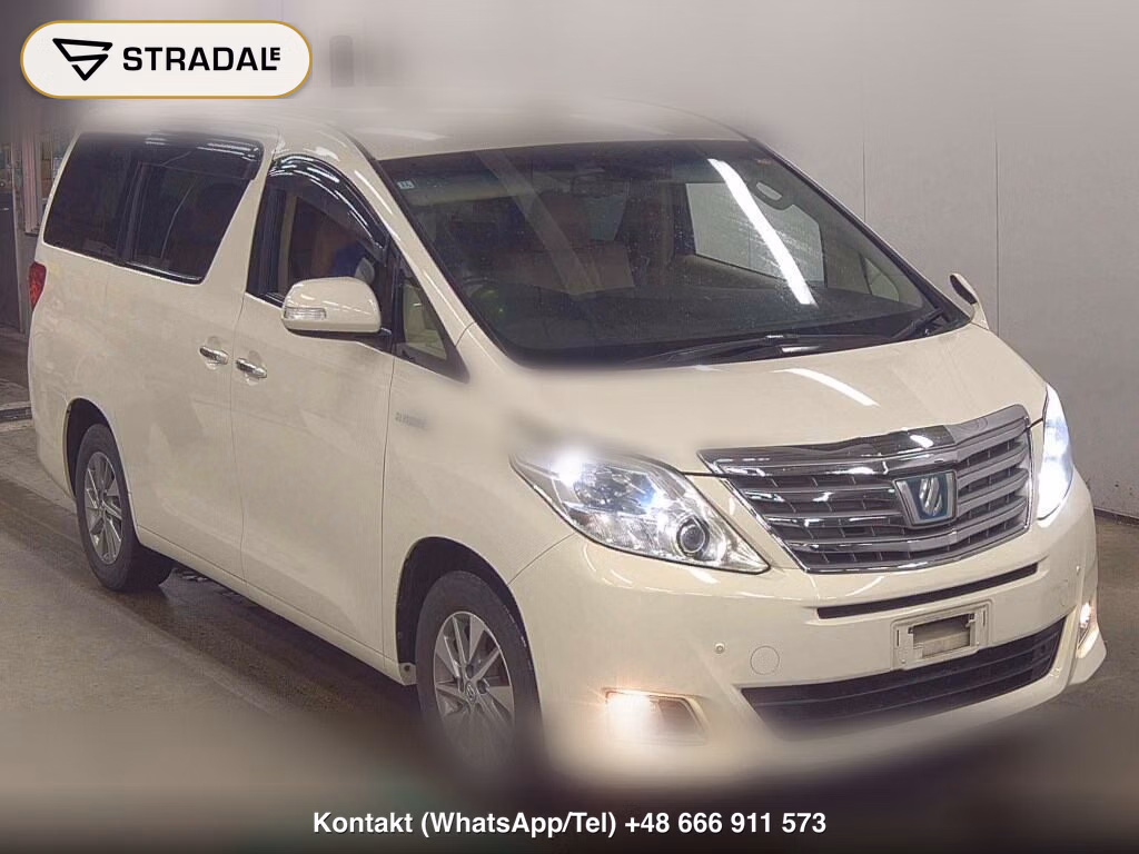TOYOTA ALPHARD HYBRID 4WD G 2012, aukcja z Japonii, zdjęcie 1