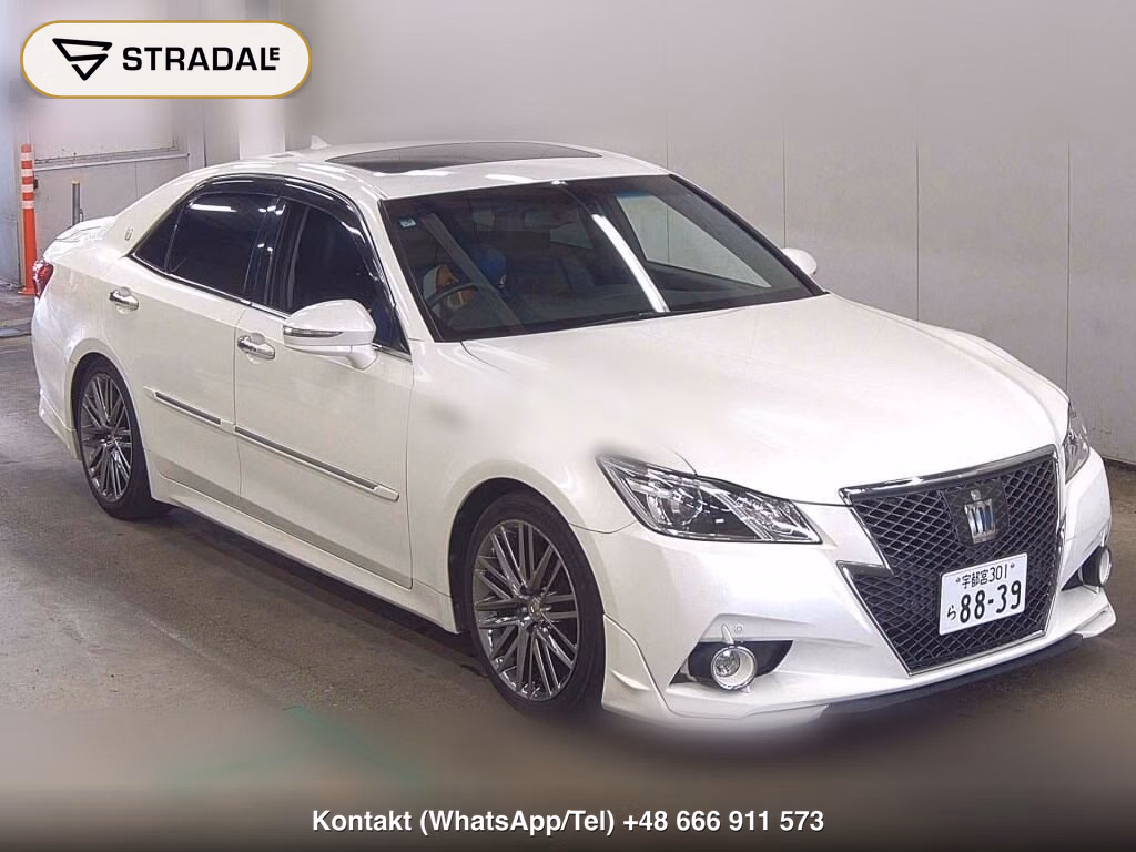 TOYOTA CROWN HYBRID ATHLETE S ADVANCED PACKAGE 2015, aukcja z Japonii, zdjęcie 1
