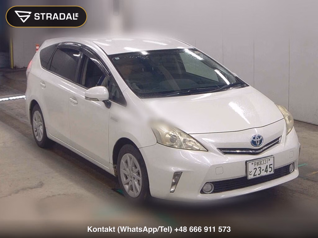 TOYOTA PRIUS ALPHA S 2011, aukcja z Japonii, zdjęcie 1