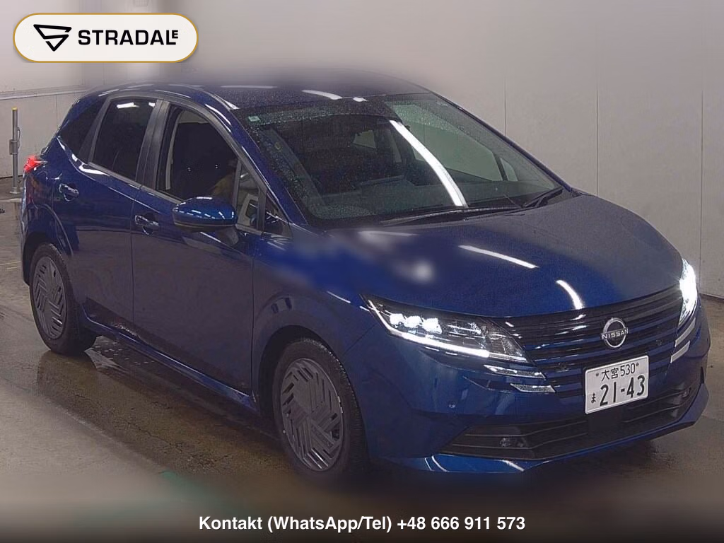 NISSAN NOTE X 2024, aukcja z Japonii, zdjęcie 1