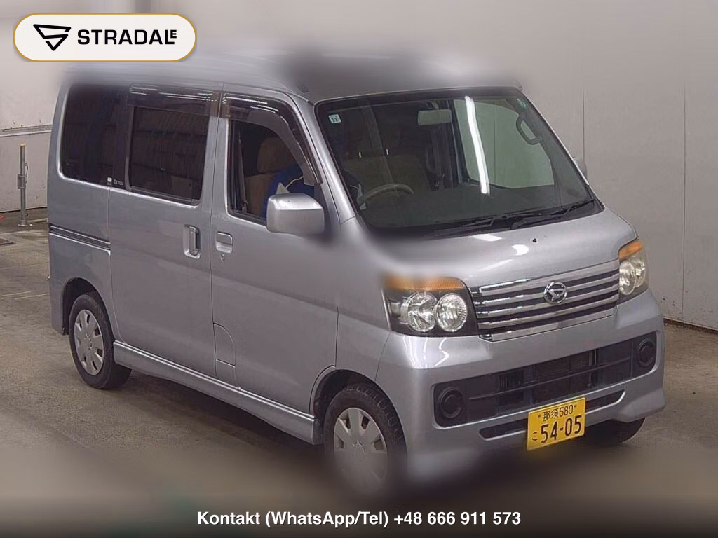 DAIHATSU ATRAI WAGON CUSTOM TURBO R 2011, aukcja z Japonii, zdjęcie 1