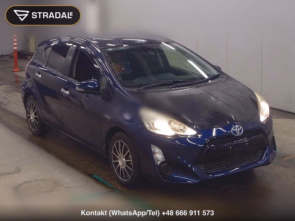 TOYOTA AQUA S STYLE BLACK 2017, aukcja z Japonii, zdjęcie 1