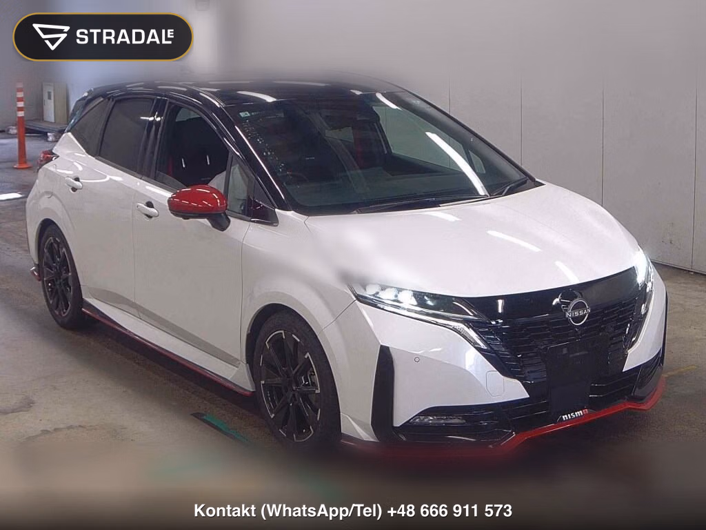 NISSAN AURA NISMO 2023, aukcja z Japonii, zdjęcie 1