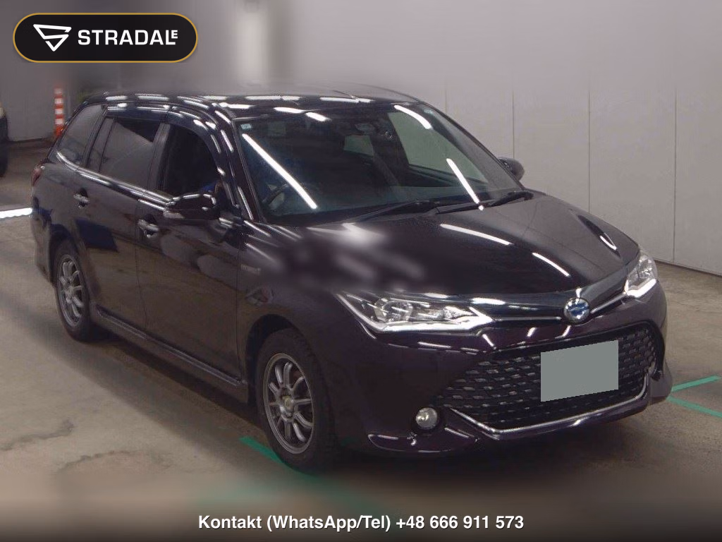 TOYOTA COROLLA FIELDER HYBRID G W×B 2015, aukcja z Japonii, zdjęcie 1