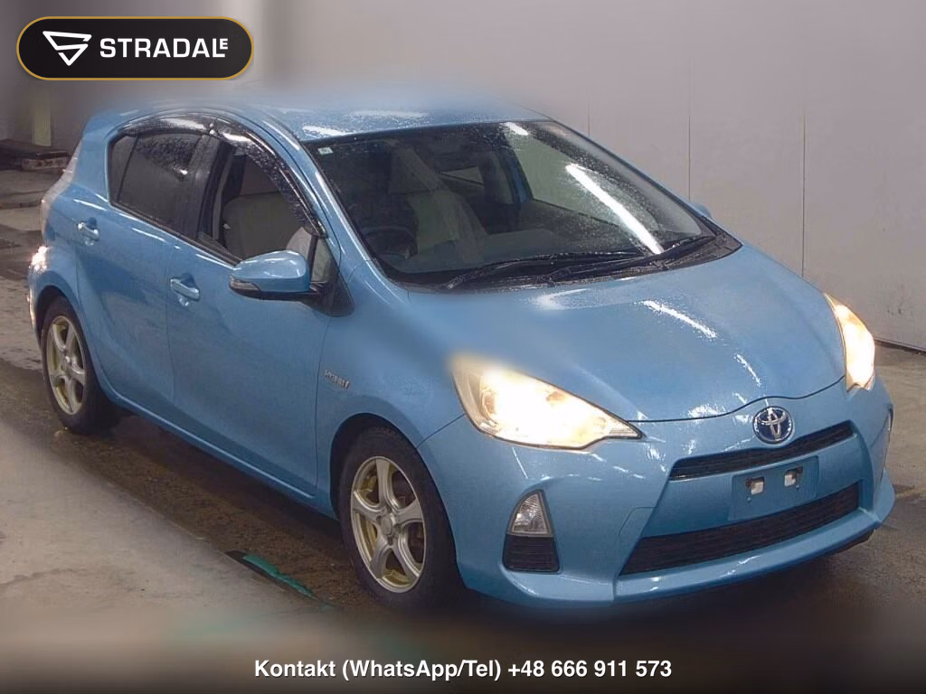 TOYOTA AQUA S 2012, aukcja z Japonii, zdjęcie 1