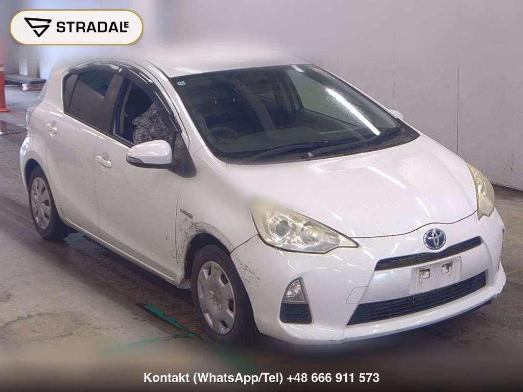 TOYOTA AQUA S 2012, aukcja z Japonii, zdjęcie 1
