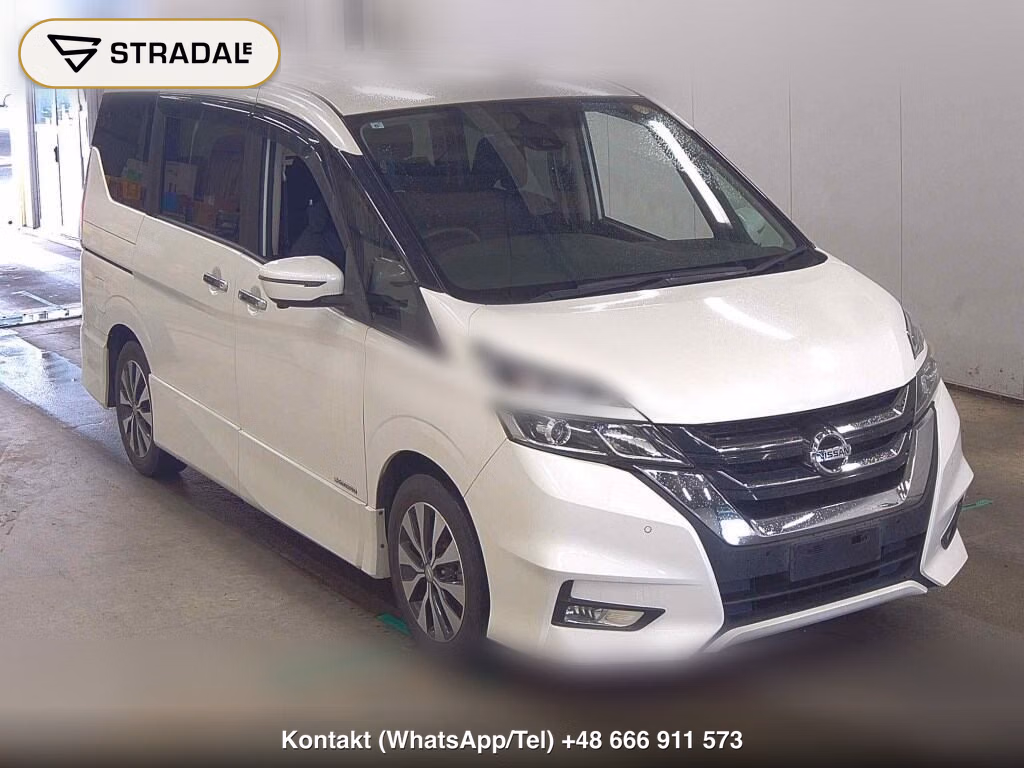NISSAN SERENA 5D HIGHWAY STAR V SELECTION Ⅱ 2019, aukcja z Japonii, zdjęcie 1