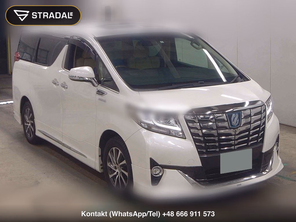 TOYOTA ALPHARD HYBRID 4WD EXECUTIVE LOUNGE 2016, aukcja z Japonii, zdjęcie 1