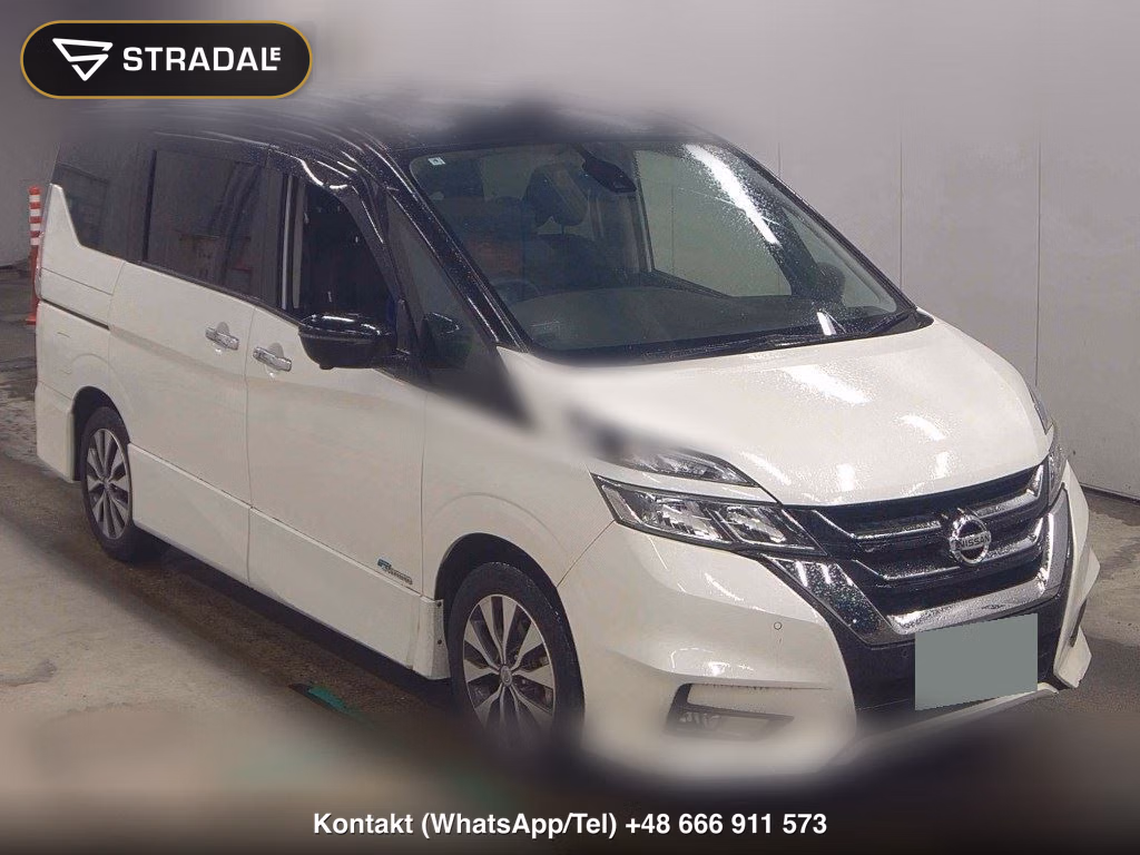 NISSAN SERENA 5D HIGHWAY STAR 2017, aukcja z Japonii, zdjęcie 1