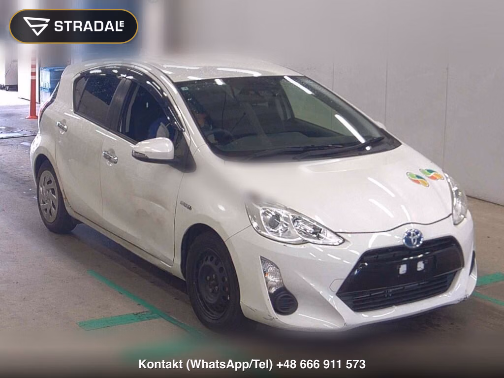 TOYOTA AQUA S STYLE BLACK 2017, aukcja z Japonii, zdjęcie 1