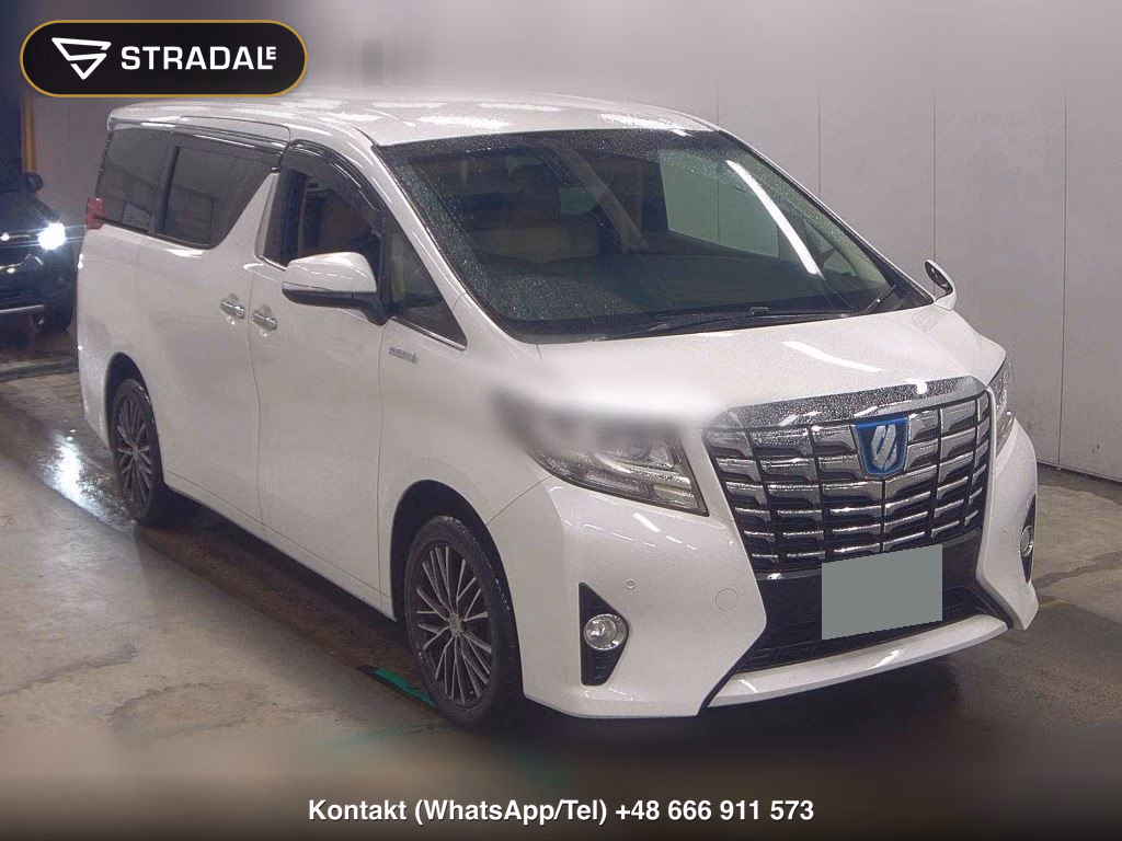 TOYOTA ALPHARD HYBRID 4WD X 2015, aukcja z Japonii, zdjęcie 1