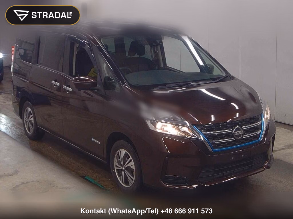 NISSAN SERENA 5D E-POWER XV 2020, aukcja z Japonii, zdjęcie 1