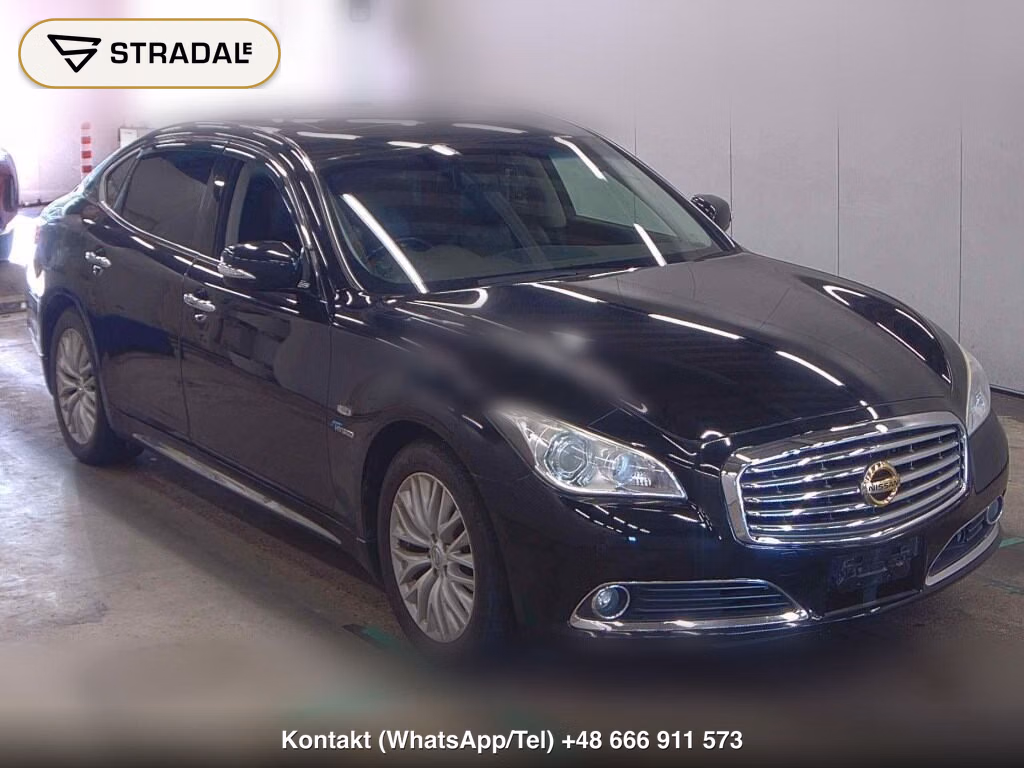 NISSAN CIMA 4D HYBRID VIP G 2012, aukcja z Japonii, zdjęcie 1