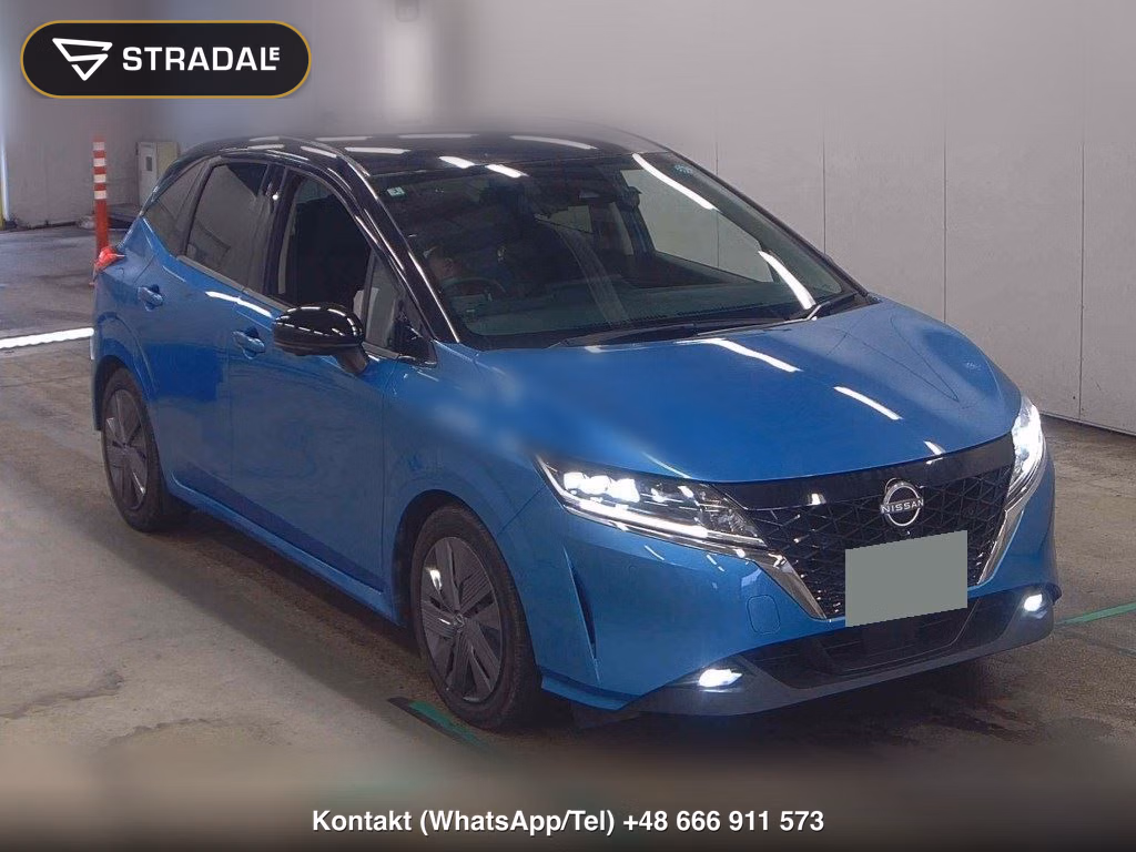NISSAN NOTE X 2022, aukcja z Japonii, zdjęcie 1