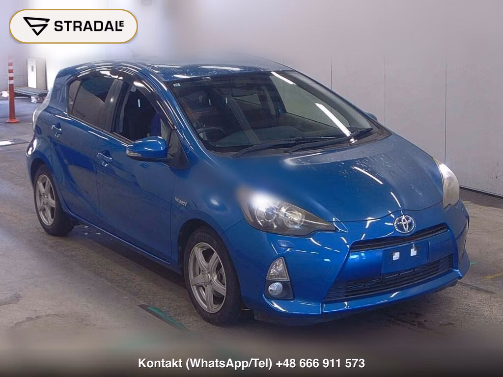 TOYOTA AQUA G 2012, aukcja z Japonii, zdjęcie 1