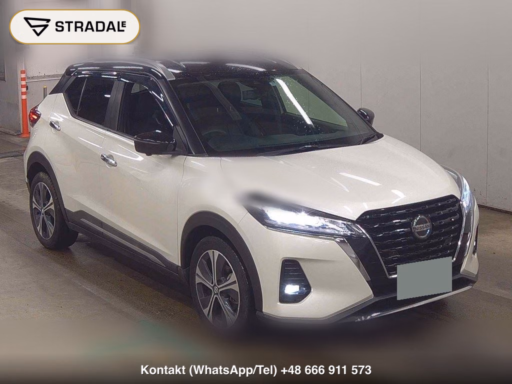 NISSAN KICKS 5D X 2021, aukcja z Japonii, zdjęcie 1