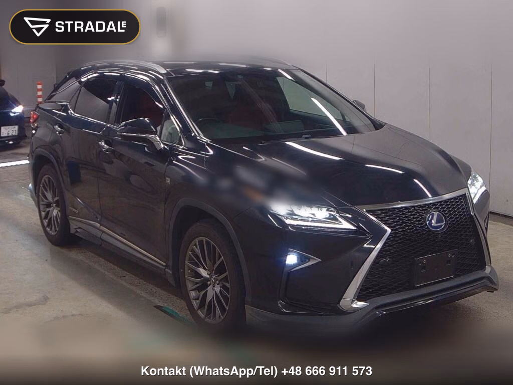 LEXUS RX 4WD RX450H F SPORT 2016, aukcja z Japonii, zdjęcie 1