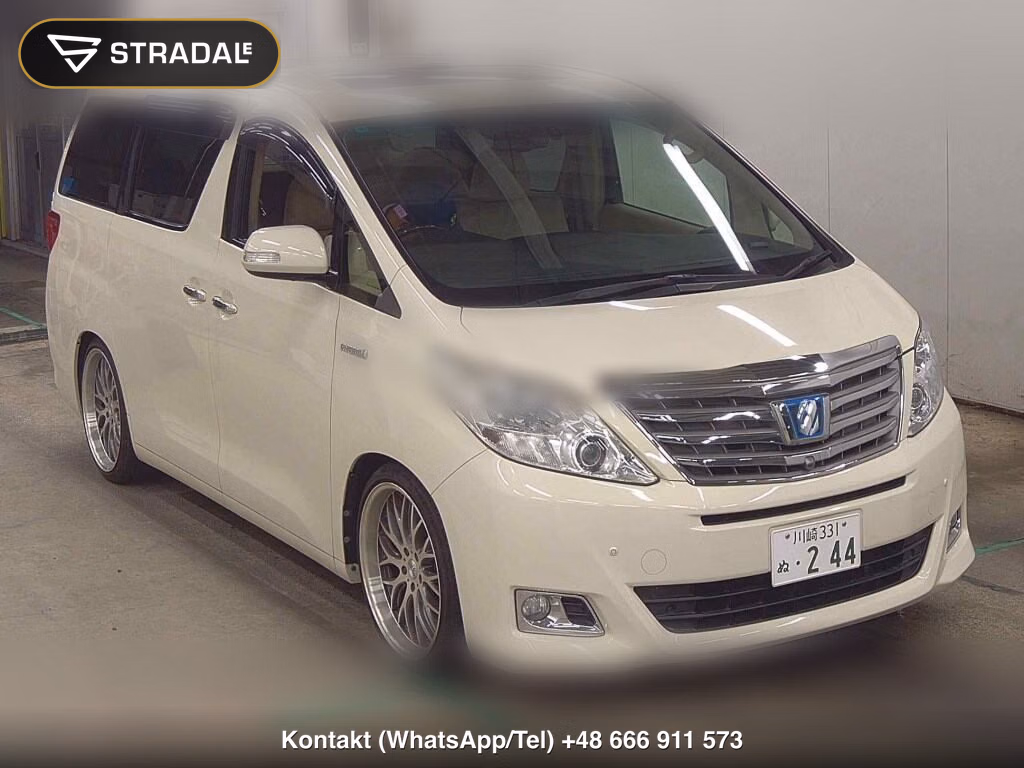 TOYOTA ALPHARD HYBRID 4WD G 2012, aukcja z Japonii, zdjęcie 1