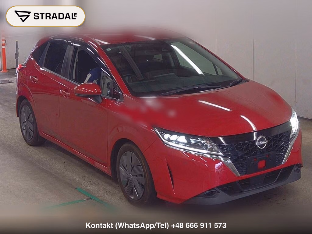 NISSAN NOTE X 2021, aukcja z Japonii, zdjęcie 1