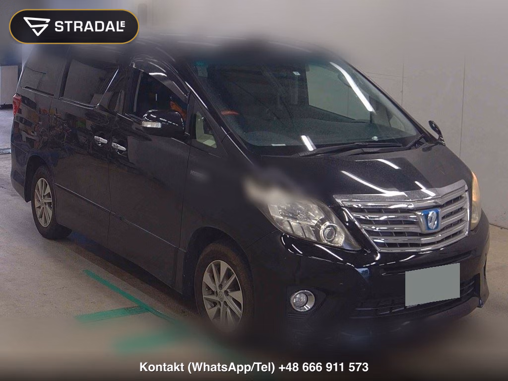TOYOTA ALPHARD HYBRID 4WD SR 2012, aukcja z Japonii, zdjęcie 1