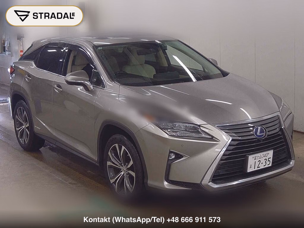 LEXUS RX RX450H VERSION L 2016, aukcja z Japonii, zdjęcie 1