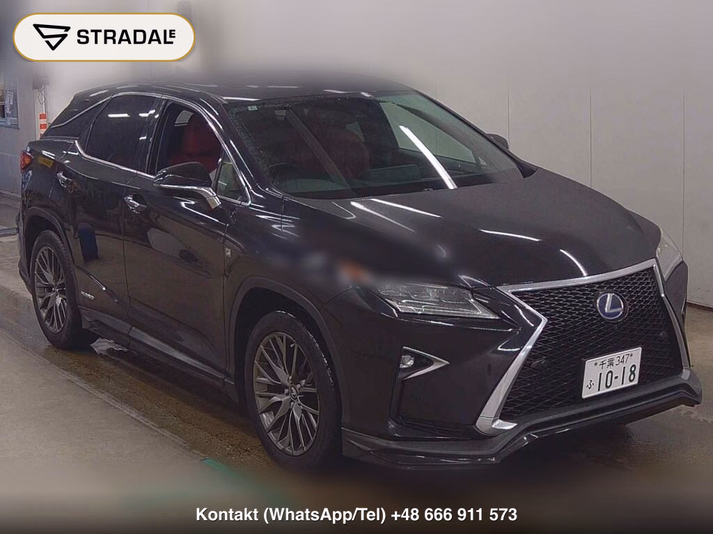 LEXUS RX 4WD RX450H F SPORT 2016, aukcja z Japonii, zdjęcie 1