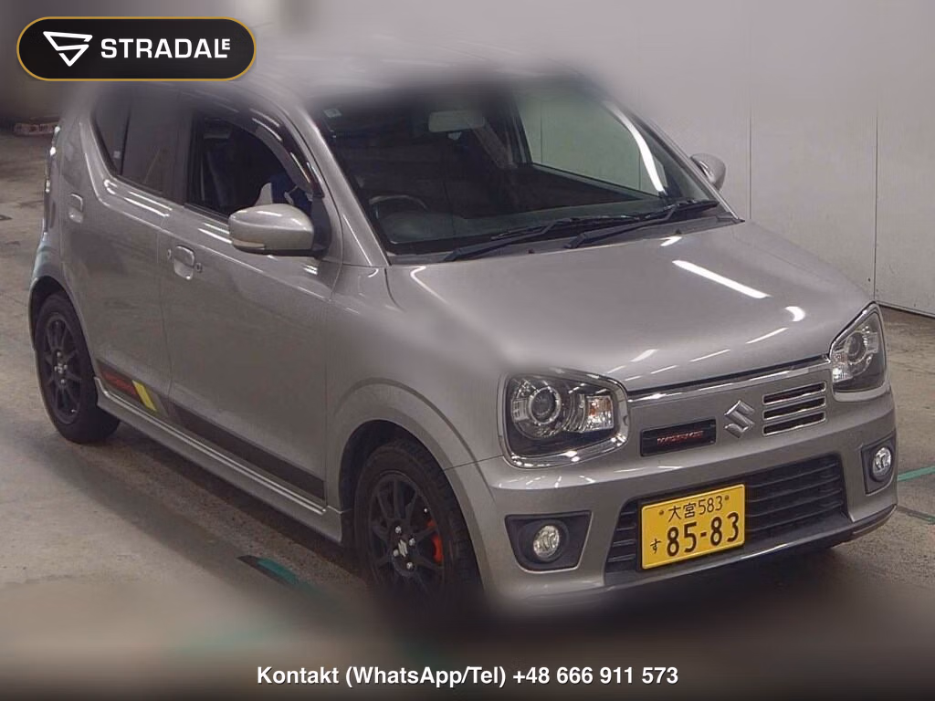 SUZUKI ALTO WORKS 5D BASE GRADE 2017, aukcja z Japonii, zdjęcie 1