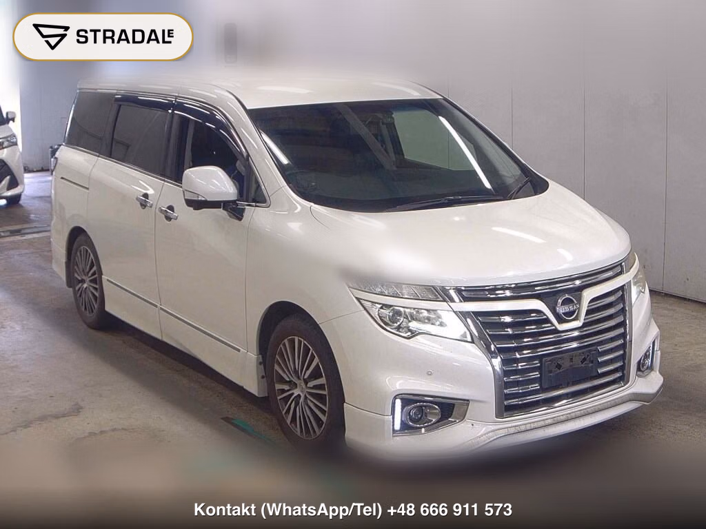 NISSAN ELGRAND 5D 4WD 250 HIGHWAY STAR 2014, aukcja z Japonii, zdjęcie 1