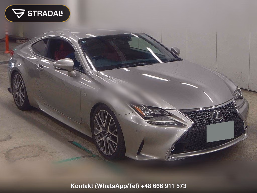 LEXUS RC RC350 F SPORT 2015, aukcja z Japonii, zdjęcie 1