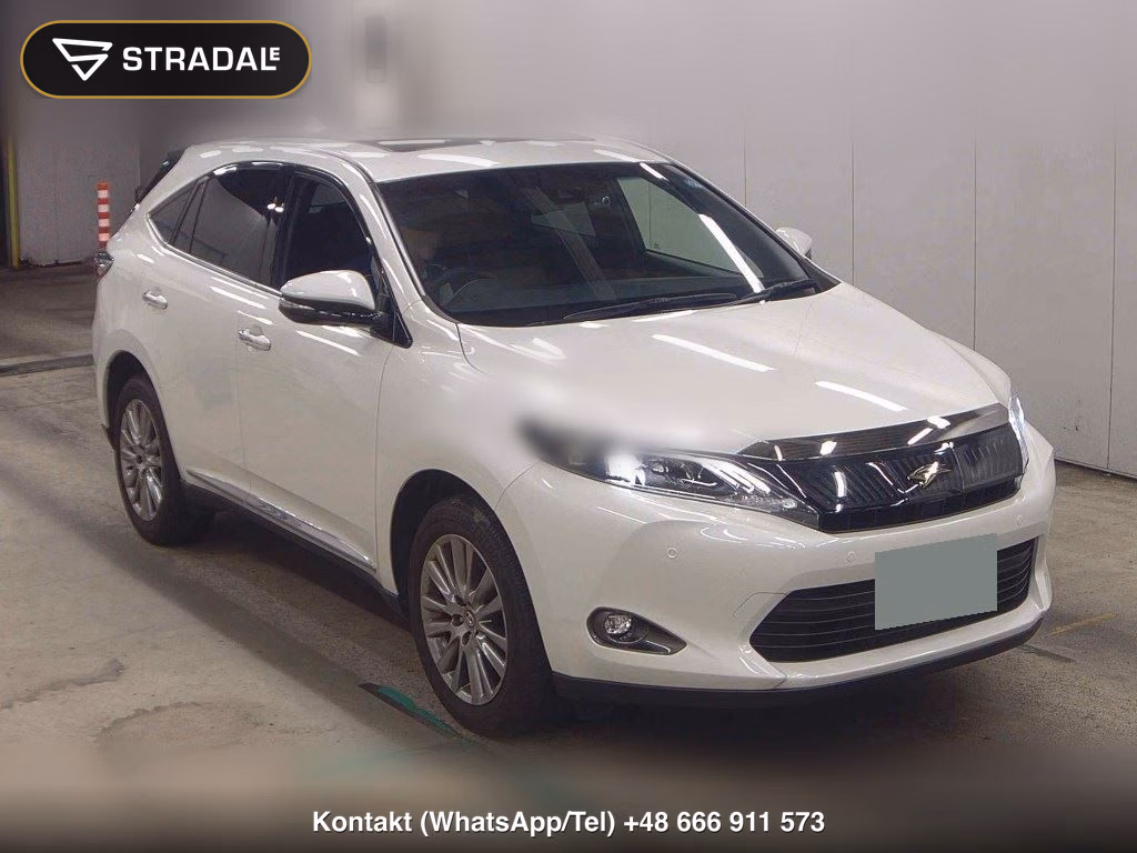 TOYOTA HARRIER PREMIUM 2017, aukcja z Japonii, zdjęcie 1