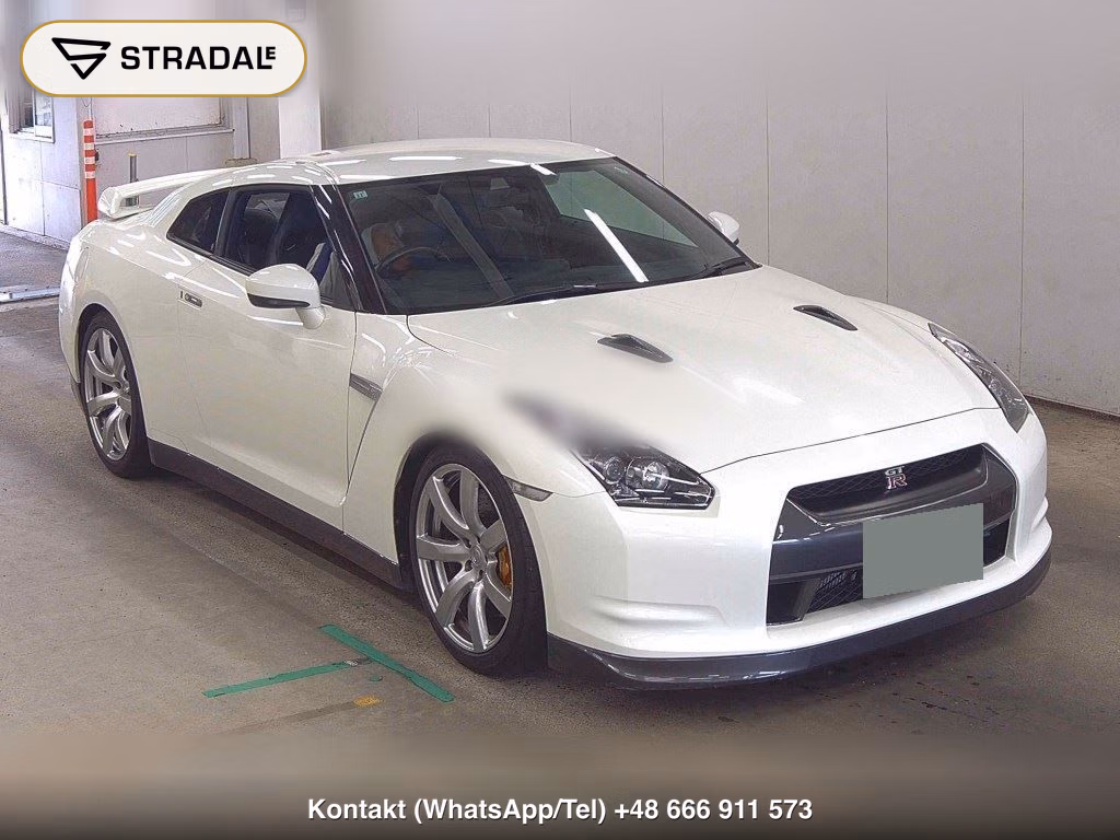 NISSAN GT-R 4WD BASE GRADE 2008, aukcja z Japonii, zdjęcie 1