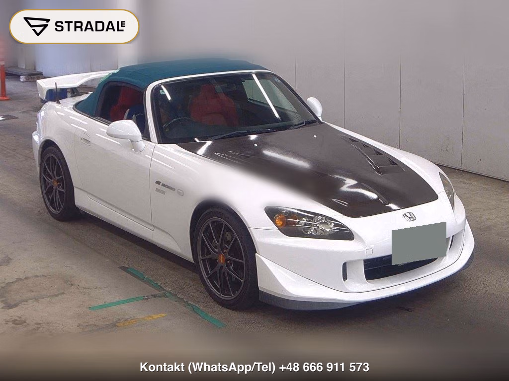 HONDA S2000 TYPE S 2008, aukcja z Japonii, zdjęcie 1