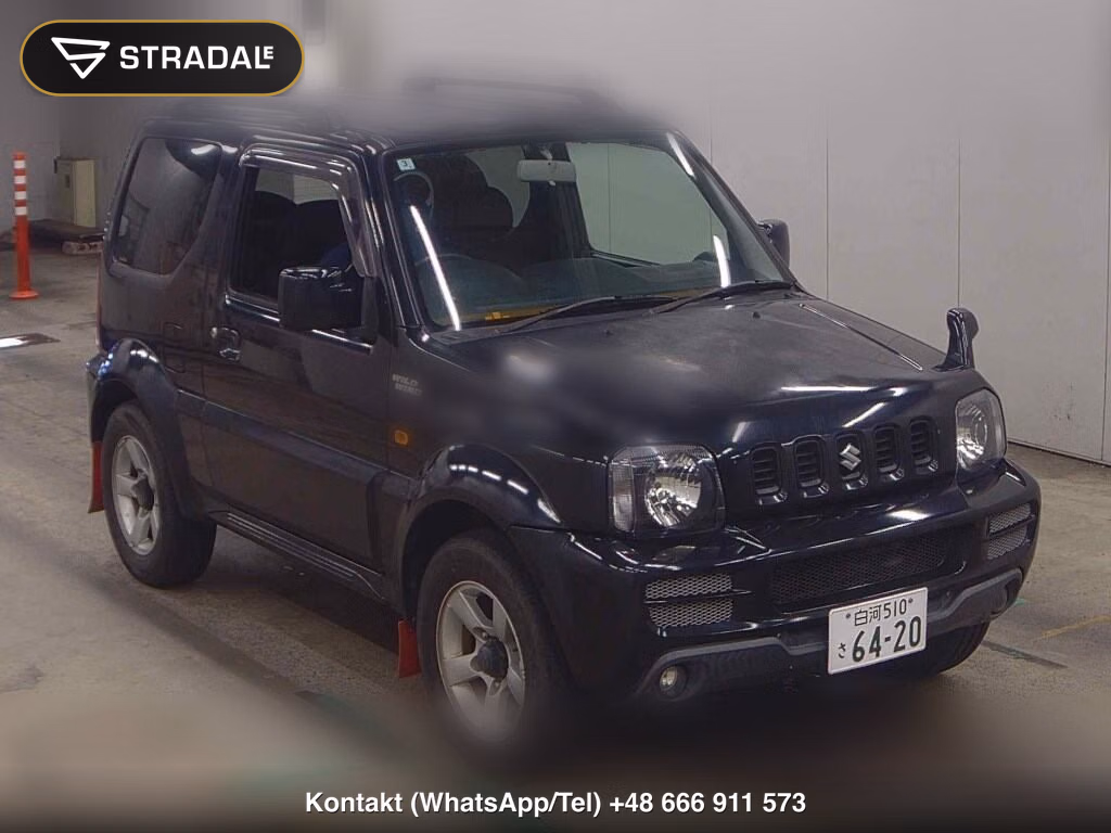 SUZUKI JIMNY SIERRA 4WD WILD WIND 2008, aukcja z Japonii, zdjęcie 1