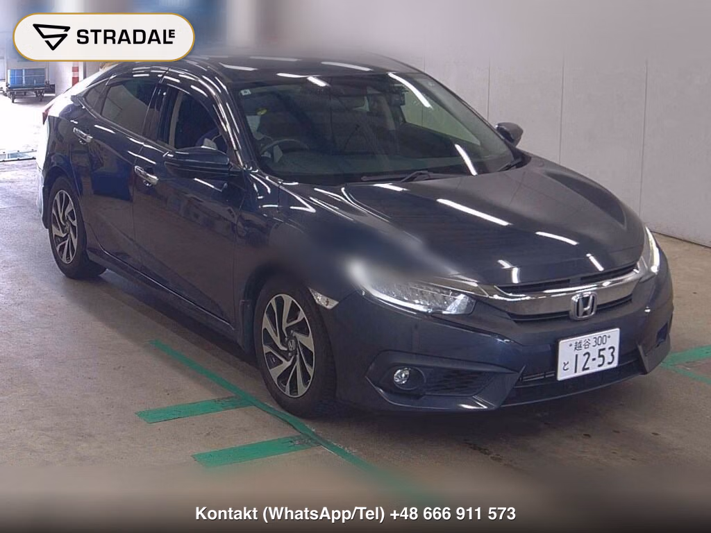 HONDA CIVIC 4D SEDAN 2018, aukcja z Japonii, zdjęcie 1