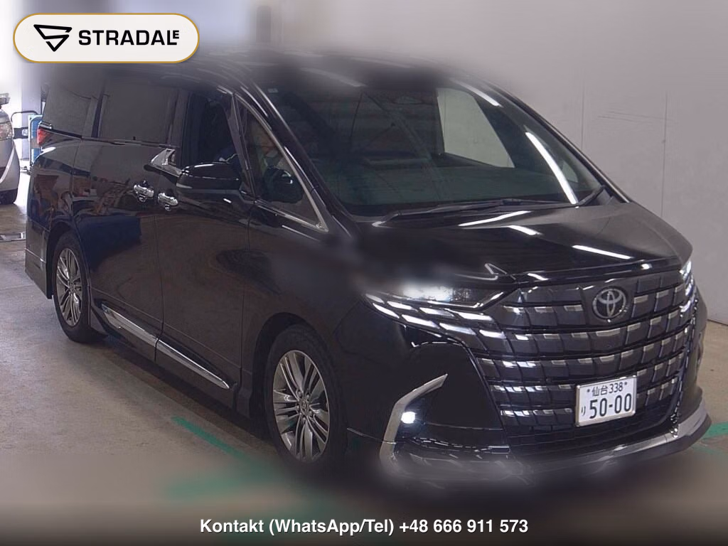 TOYOTA ALPHARD Z 2025, aukcja z Japonii, zdjęcie 1
