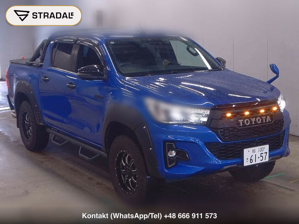 TOYOTA HILUX 4D 4WD Z BLACK RALLY EDITION 2019, aukcja z Japonii, zdjęcie 1