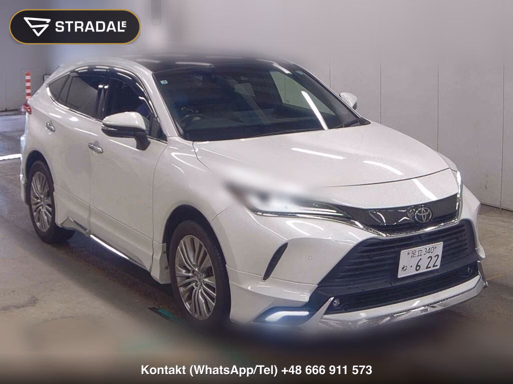 TOYOTA HARRIER Z LEATHER PACKAGE 2021, aukcja z Japonii, zdjęcie 1