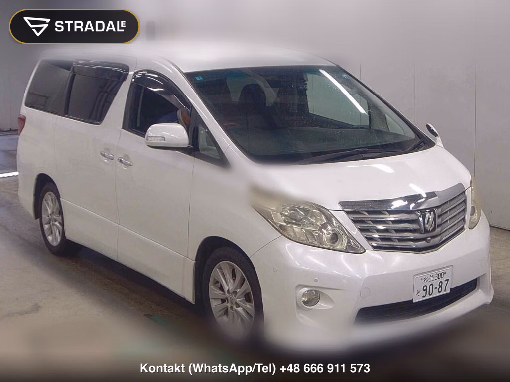 TOYOTA ALPHARD 4WD 240S 2008, aukcja z Japonii, zdjęcie 1