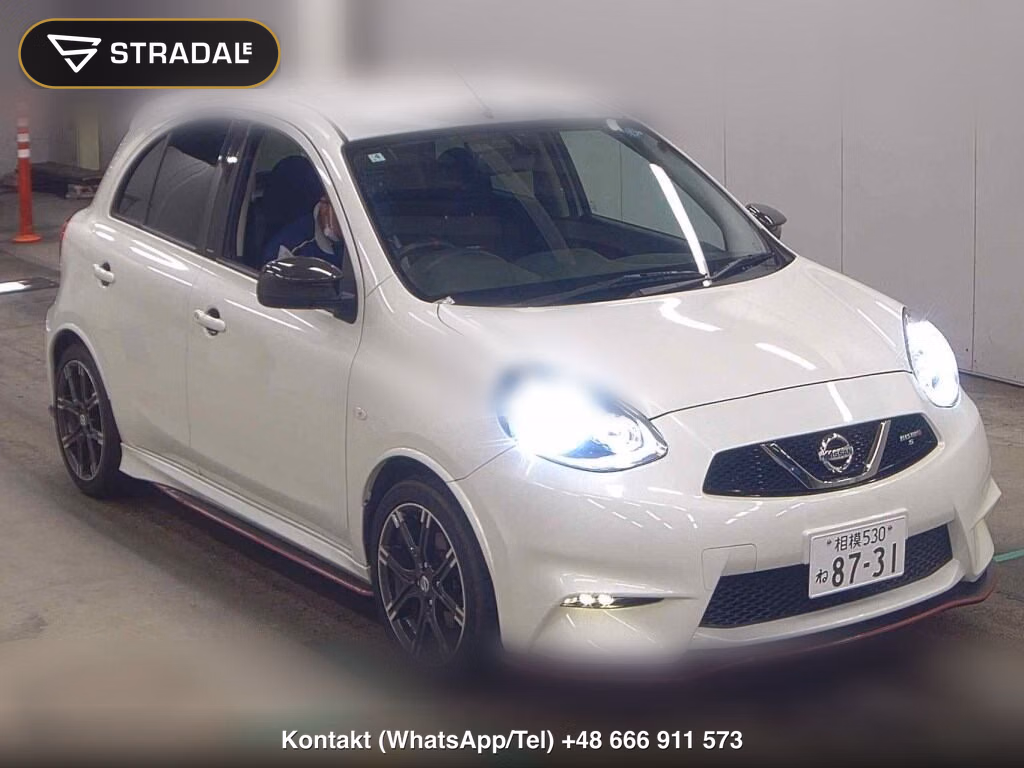 NISSAN MARCH 5D NISMO S 2017, aukcja z Japonii, zdjęcie 1