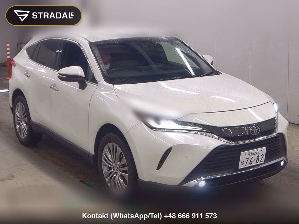 TOYOTA HARRIER Z LEATHER PACKAGE 2022, aukcja z Japonii, zdjęcie 1