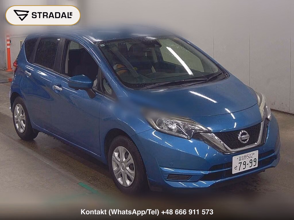 NISSAN NOTE X 2018, aukcja z Japonii, zdjęcie 1