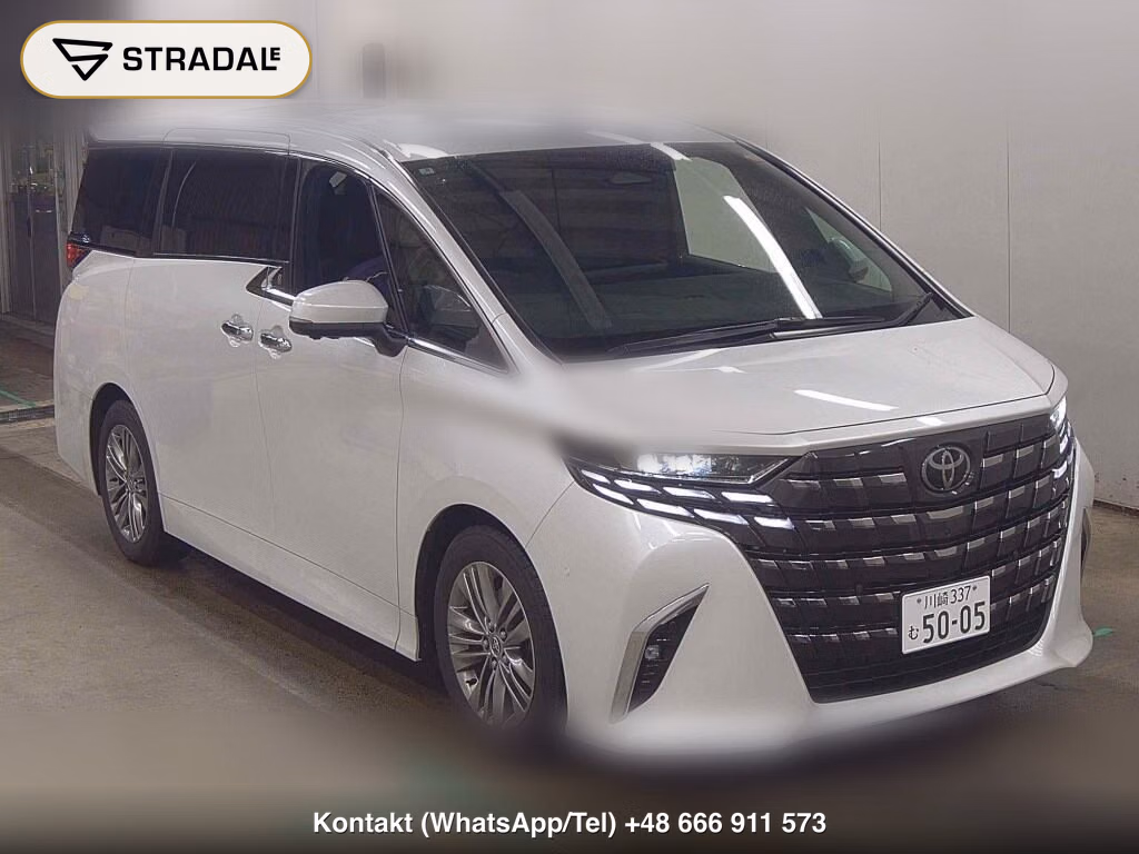 TOYOTA ALPHARD Z 2025, aukcja z Japonii, zdjęcie 1
