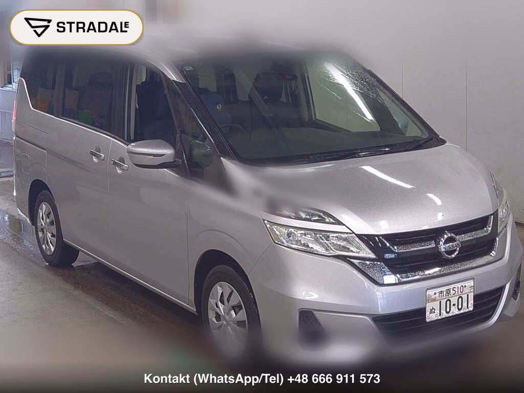 NISSAN SERENA 5D S 2018, aukcja z Japonii, zdjęcie 1